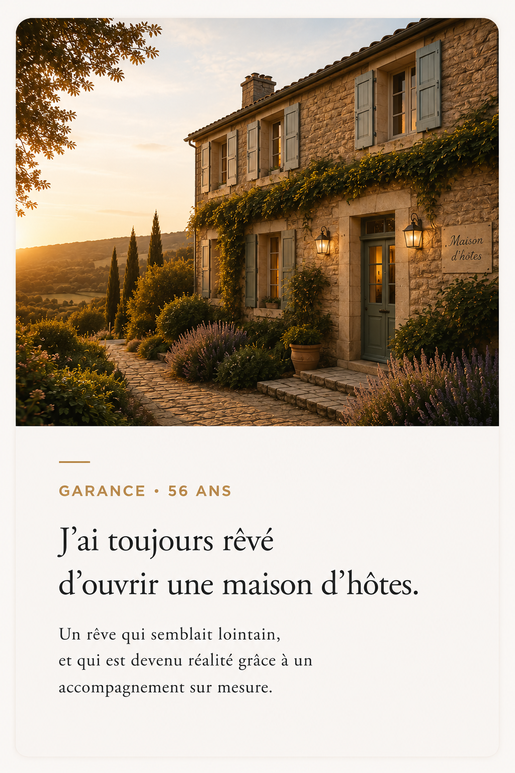 Carte de l’histoire de Garance