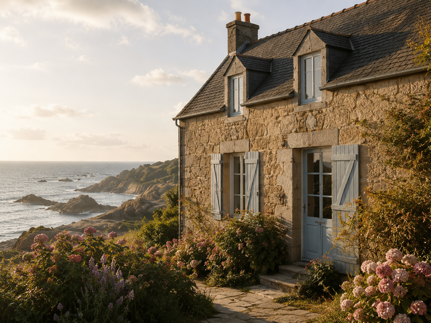 Maison d’hôtes en pierre en Bretagne
